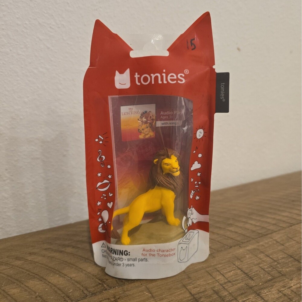 Tonies Character Disney Lion King Adventure ~ Story w/Songs (30 min) Simba NEW